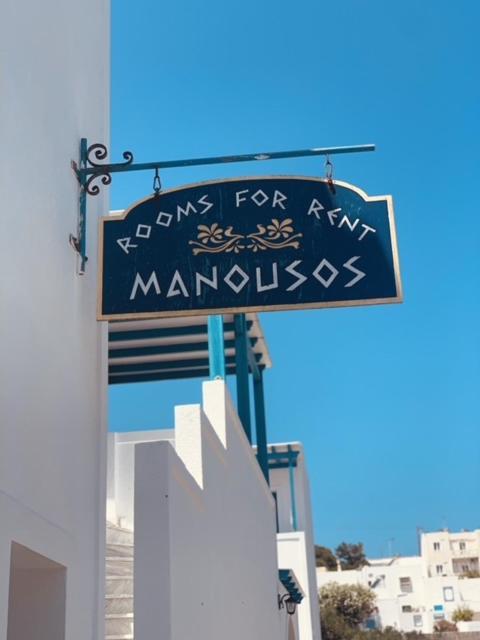 Manousos Rooms Adamantas  Exteriér fotografie